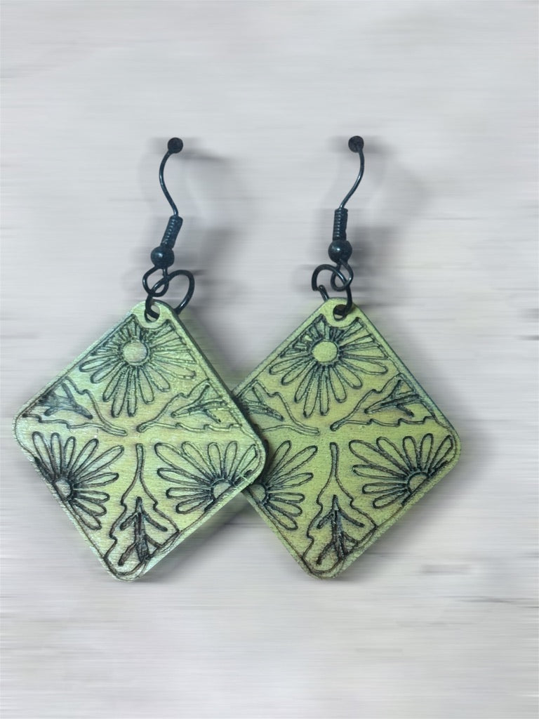 Floral Kite Earrings
