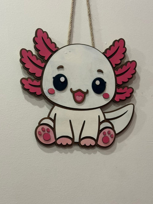 Axolotl Wall Hanging
