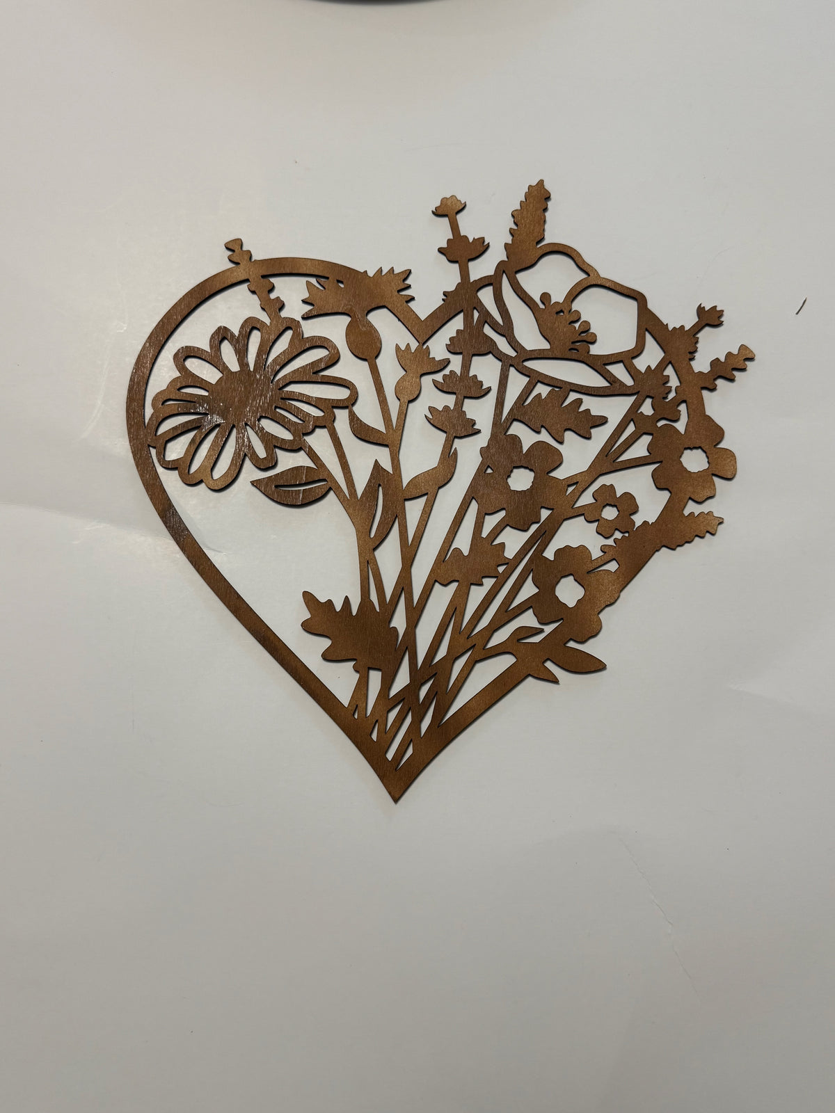 Wildflower Heart Wall Art