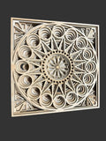 Geometric Mandala Wall Art