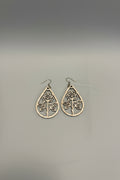 Rose Teardrop Earrings