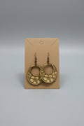 Dahlia Medallion Earrings