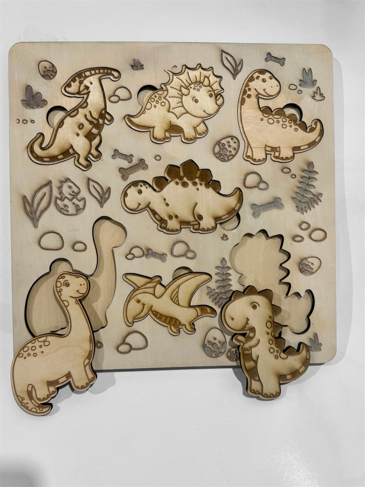 Dinosaur Wood Puzzle