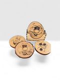 Faces and Feelings coaster set