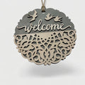 Birds & Lace Welcome Sign