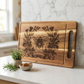 Bee & Floral Wreath Cutting Board